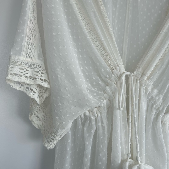 Abercrombie Swimsuit Coverup, One Size, Sheer - Picture 4 of 6